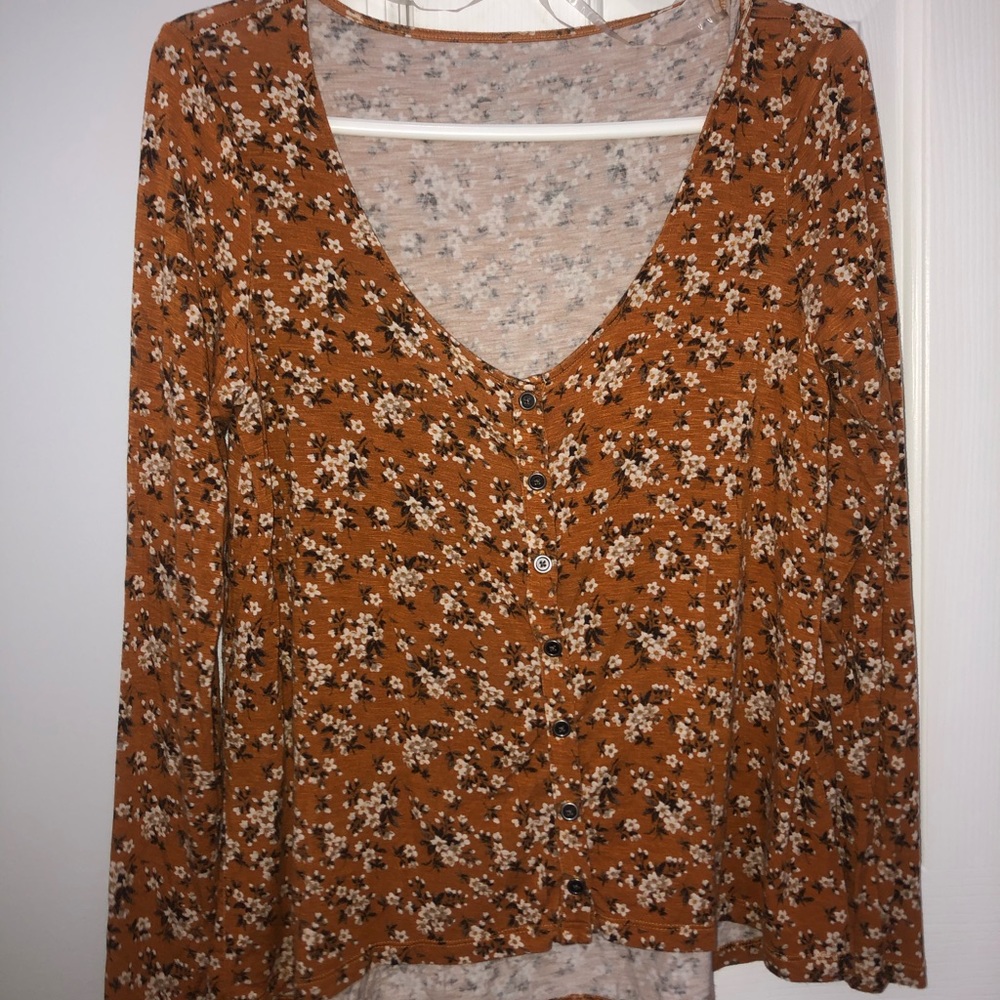 American Eagle ‘Soft and Sexy’ Floral Blouse